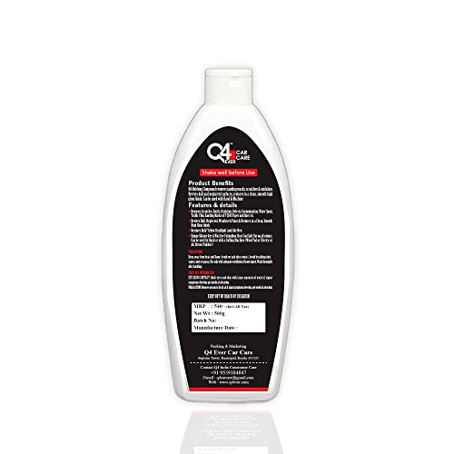 Q4 Ever Heavy Cutting Professional Rubbing Compound 500 gm