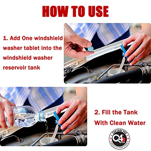 51uEKZouDXL._SL500 Q4 Ever Car Windshield Cleaning Tablets 50 Pcs | Best Car Glass Cleaner | Car Wiper Detergent