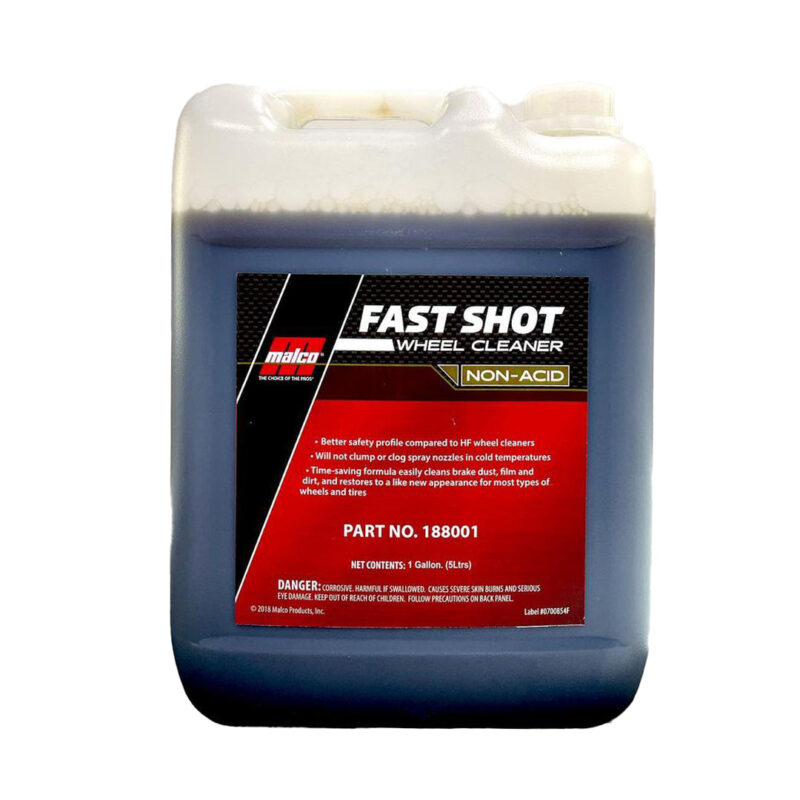 Malco FAST SHOT Wheel & Tire Cleaner NON-ACID 5 Ltr