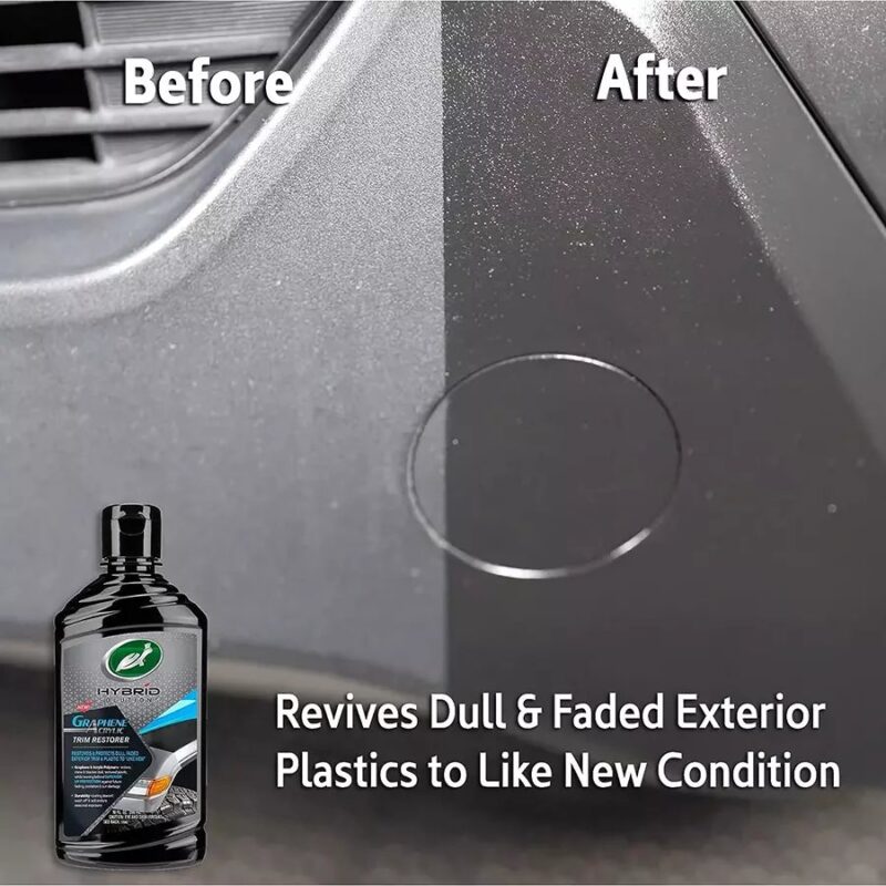 Turtle Wax Hybrid Solutions Graphene Acrylic Trim Restorer - for Faded & Dull Car Trims & Plastic