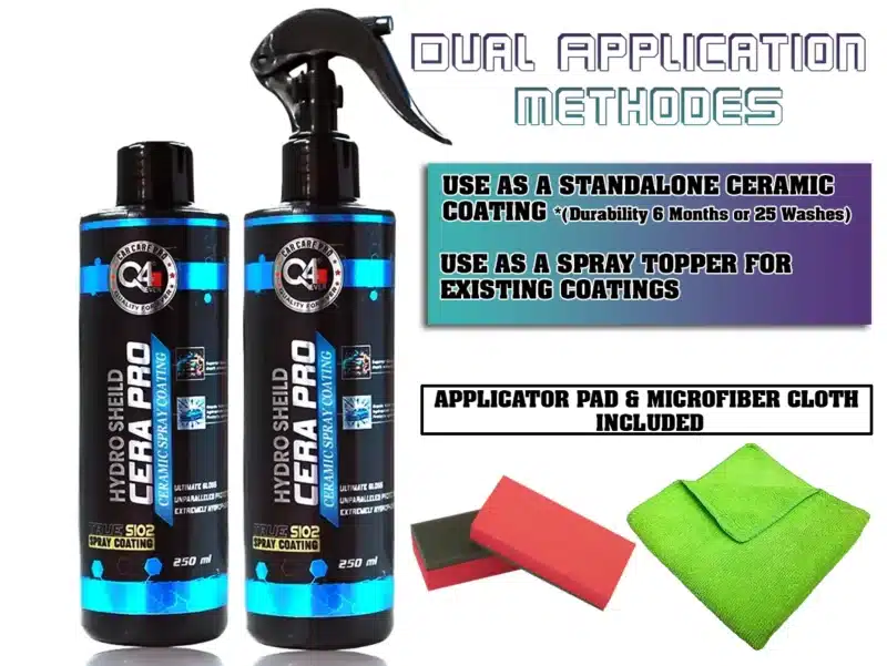 cera pro ceramic coating Apply METHODES